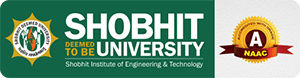 Shobhit Deemed to be University logo